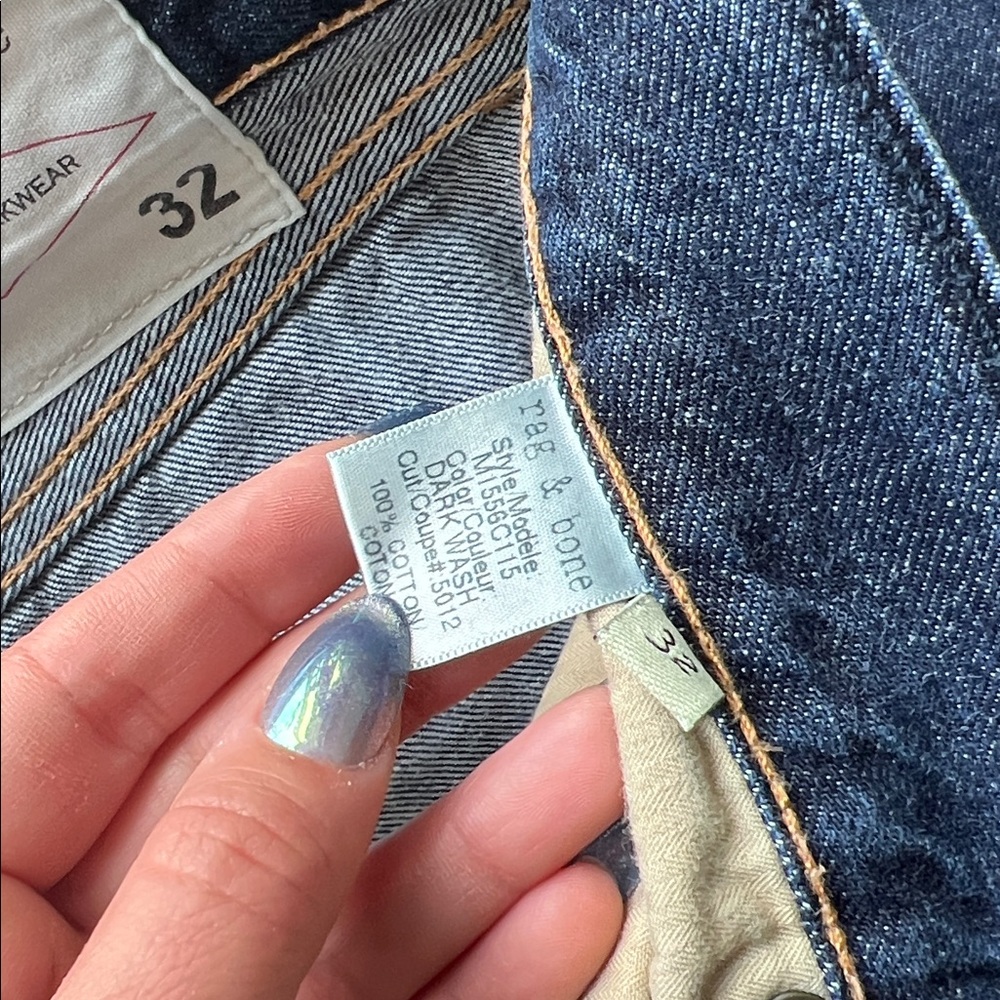 rag & bone • Tailored Workwear RB 11X denim jeans - Picture 6 of 8